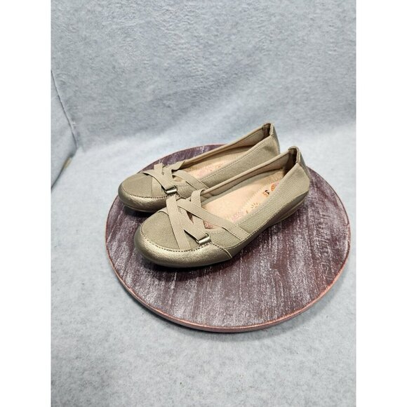 Earth Spirit Womens Slip-On Ballet Flats - Beige Size 6 - Picture 7 of 10